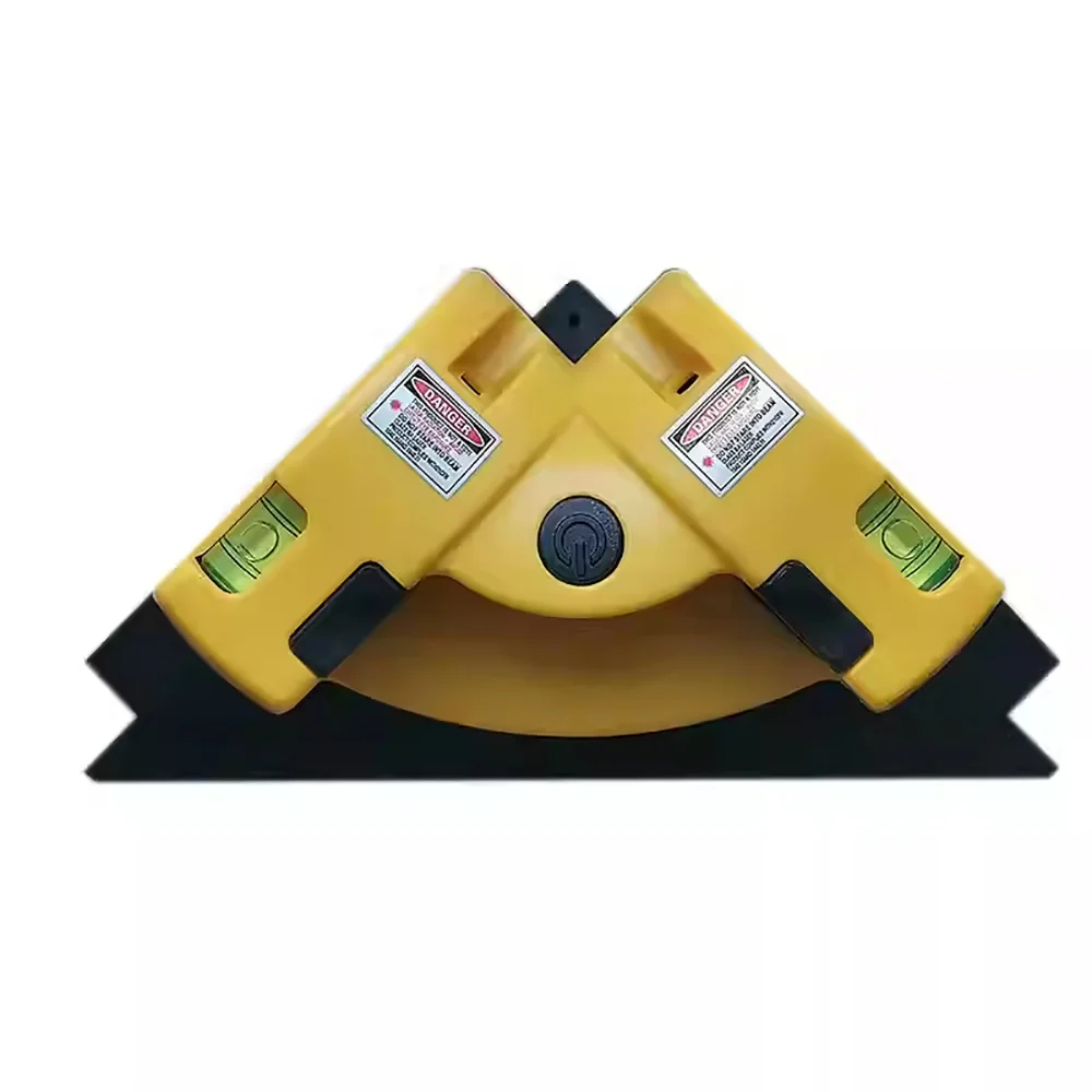 Infrared Laser Right-Angle Meter, 90-Degree Ground Line Level Ruler, Strong Light, High-Precision Line Projection Instrument