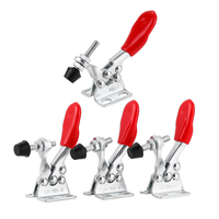 2/4pcs Horizontal Toggle Clamp Quick-Release Toggle Clamps Set GH-201A Woodworking Fix Clip Tool for Carpentry Hand Tools