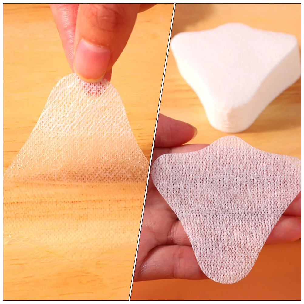 80 pezzi maschera per il naso in tessuto non tessuto carta monouso per la cura della pelle del naso cerotto leggero durevole portatile per la pulizia profonda della rimozione del trucco