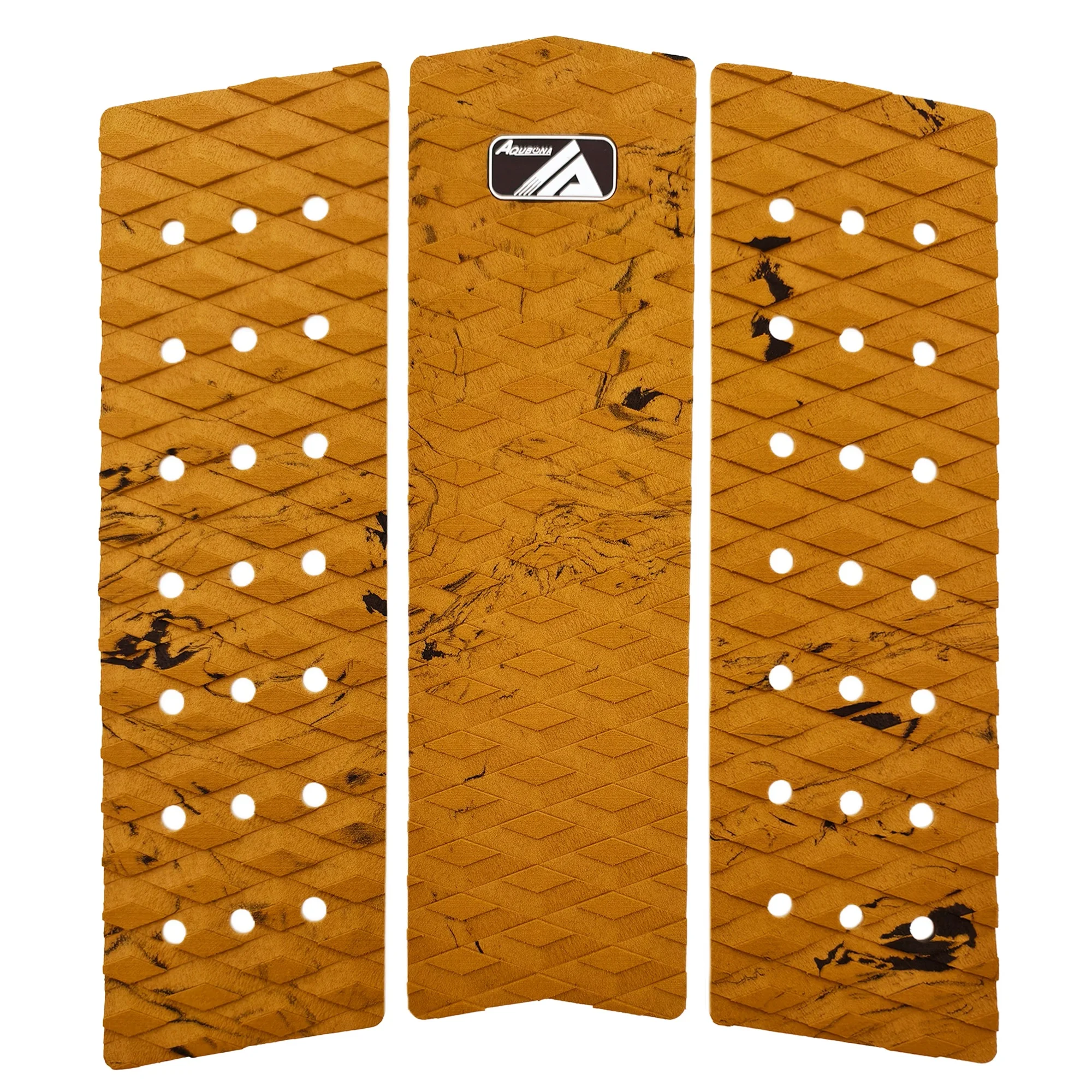 3 Pieces Surfboard Traction Pads EVA Surfing Skimboard Deck Traction Pads Anti-Slip Front Tail Pad - Fits All Surfboards