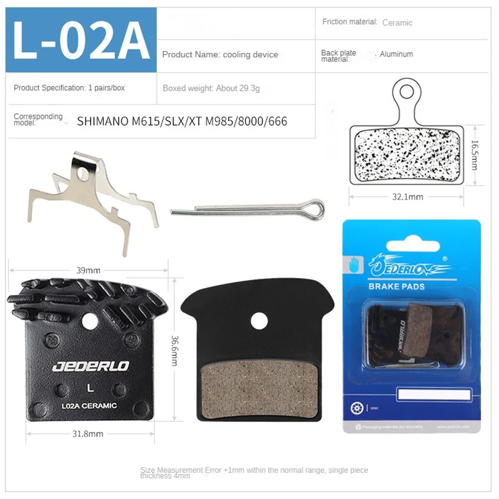 Rrskit Resin Brake Pad Road MTB Bike Brake Pads For L03A Ultegra R9170 R8070 R7070 RS805 RS505 XTR M9100 K02S