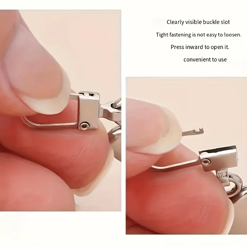 HAIRK Heart-Shaped Universal Detachable Zipper Pulls, Replacement Zipper Tab Additions, Zipper Repair for Bags, Coats & Clothes