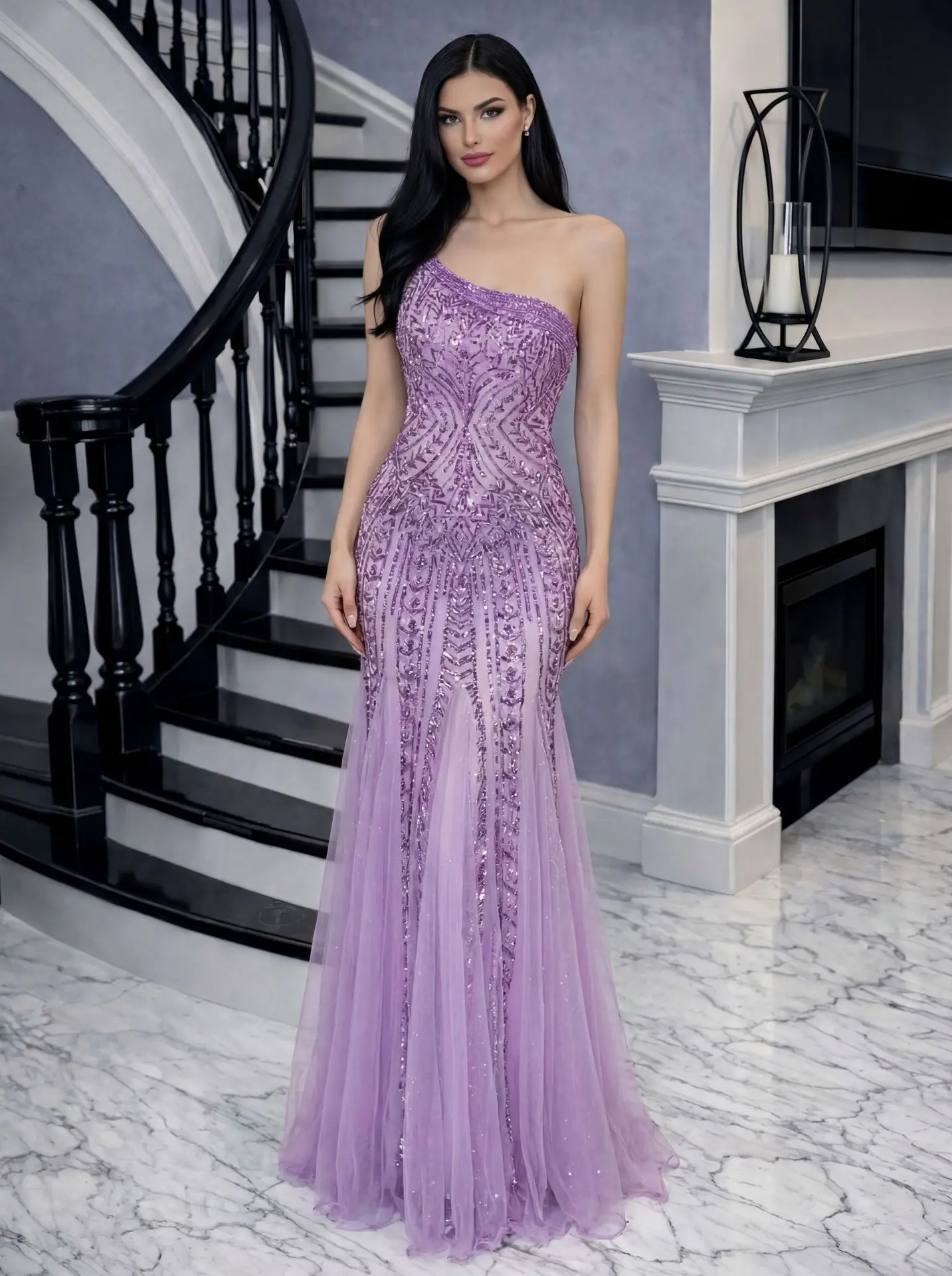 Sequins Sexy Bodycon Sleeveless Dress Long Evening Dress Women Party High End Formal Dresses Spring Summer view 6