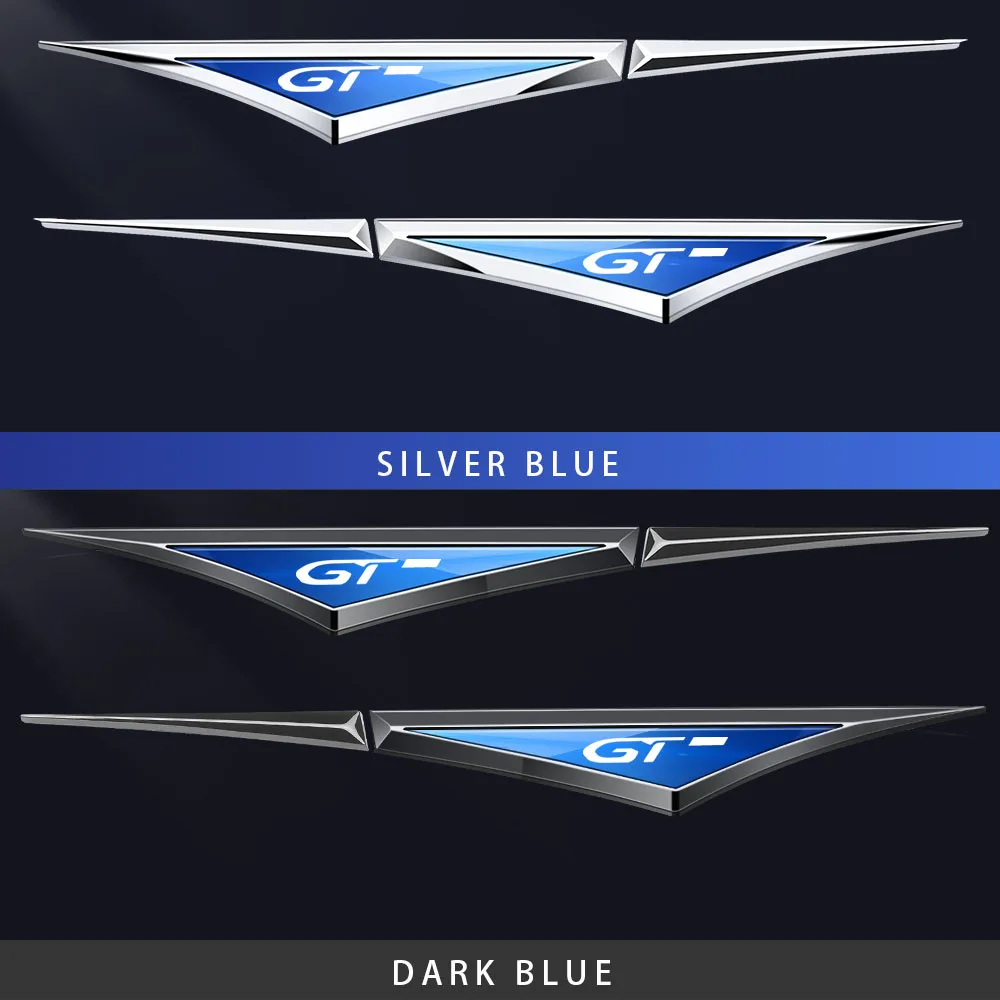 3D car fender metal sticker body modification For Peugeot GT 508 408 308 5008 4008 3008