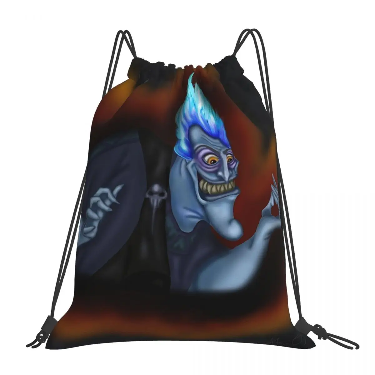 

Рюкзаки Hades-греческие боги-Бог нижнего мира, сумки на шнурке, пакет с кулиской, сумка для хранения, сумка для книг