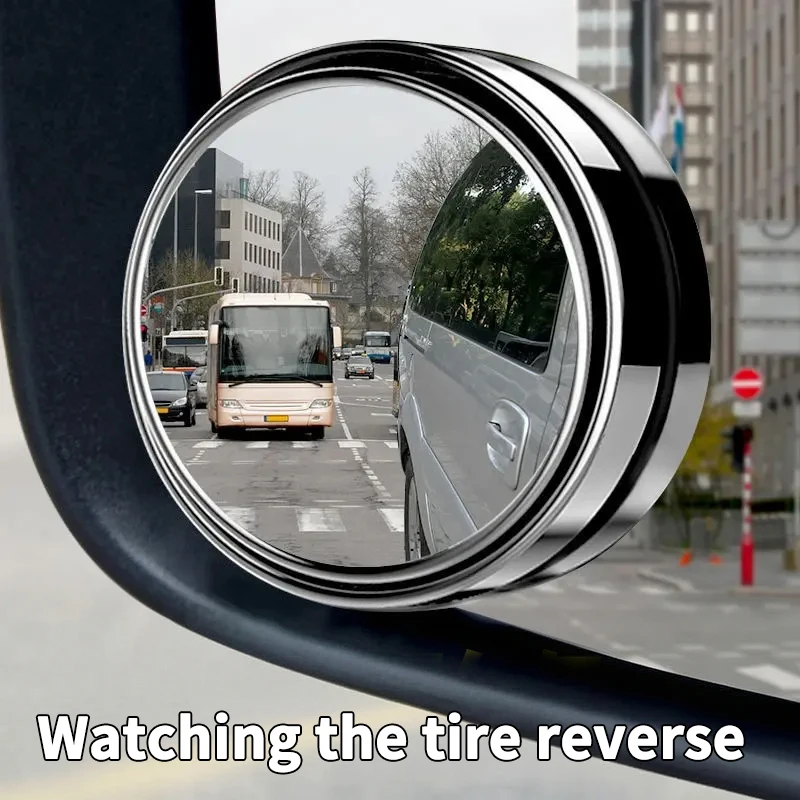 General Motors Convex Mirror, Durable Car Blind Spot Mirror, Car Wide-Angle Auxiliary Mirror, Blind Spot Eliminating Rearview Mirror, Suitable for Mercedes-Benz Glc