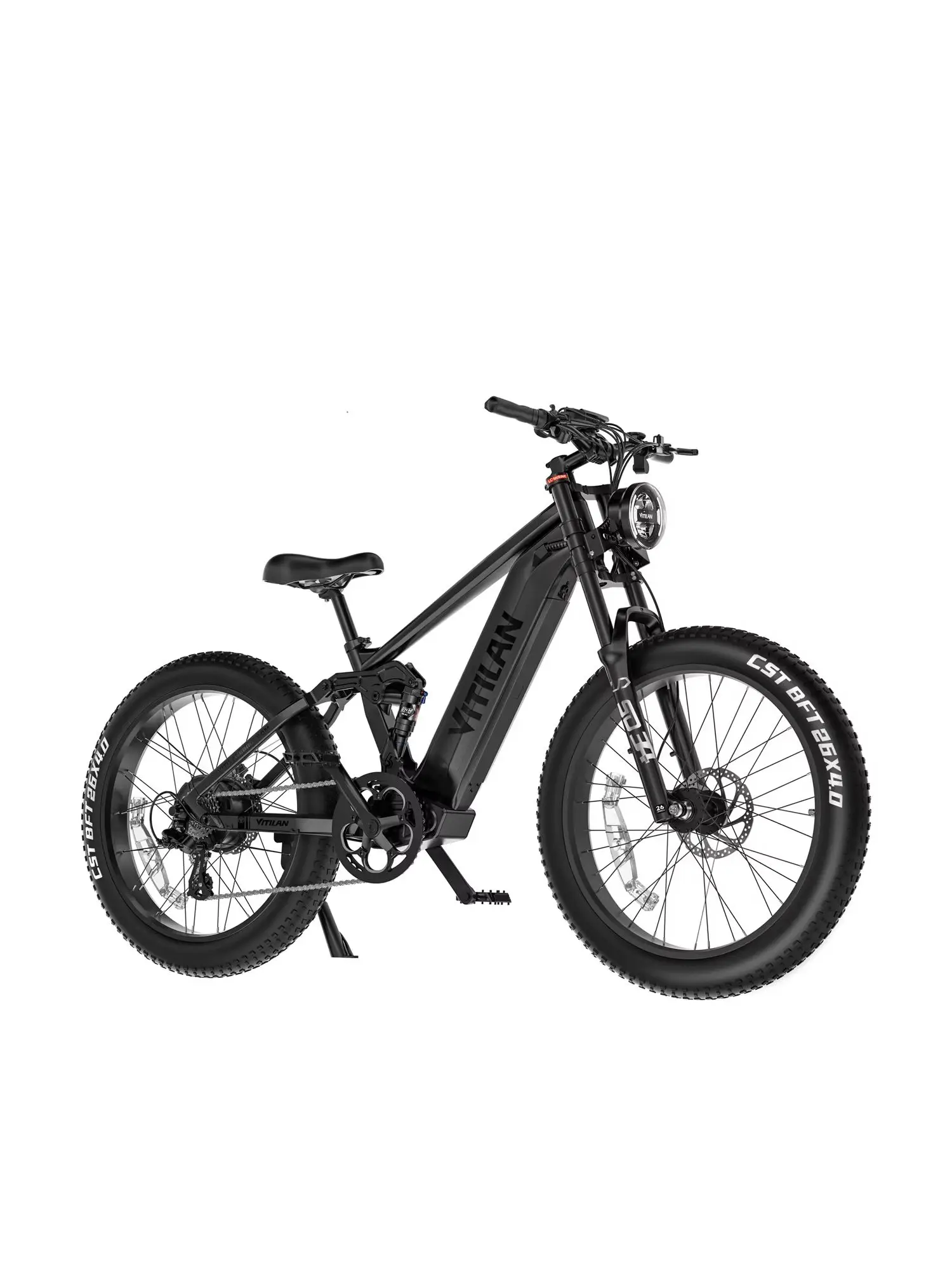 AliExpress VITILAN T7 Pro 1000W Adult Electric Mountain Bike 52V 20Ah Battery 26 Inch Fat Tire Off-Road Electric Bike