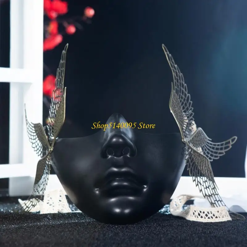 Maschera mascherata DXAE con Halloween Maschera a faccia Maschera meccanica Maschera Accessorio per uomini Women