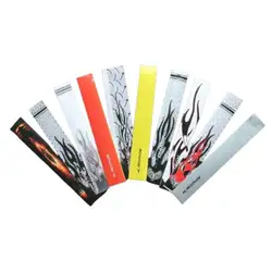 Personalized Arrow Shaft Stickers, No Curling, Waterproof, Anti-Scratch, Arrow Feather Stickers, 1 Pack of 14