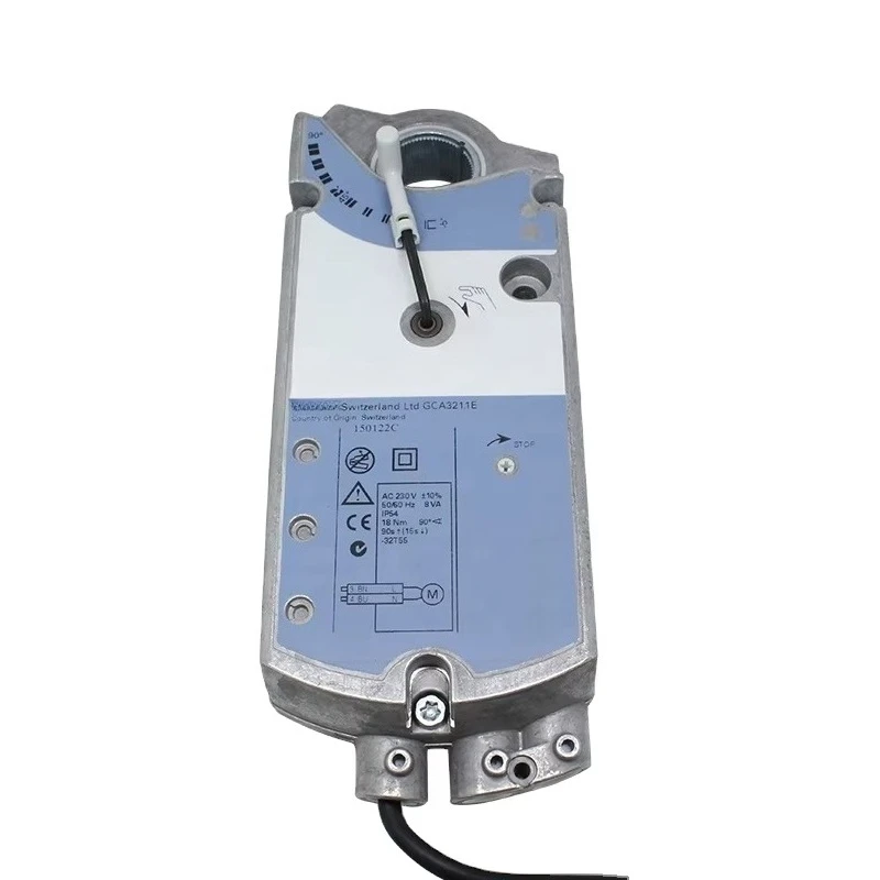 

Поворотная версия приводов воздушного демпфера золотистого продавца GCA321.1E/GCA326.1E с пружинным возвратом