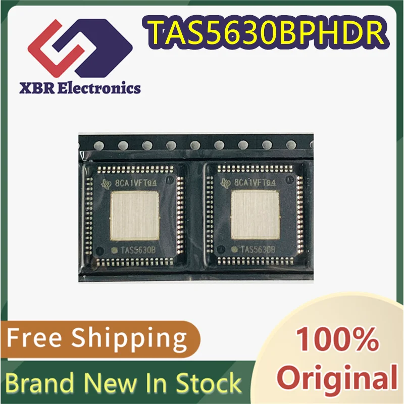 (1/5 piece) TAS5630BPHDR TAS5630B HTQFP-64 Audio Amplifier IC, Brand New Original, In Stock