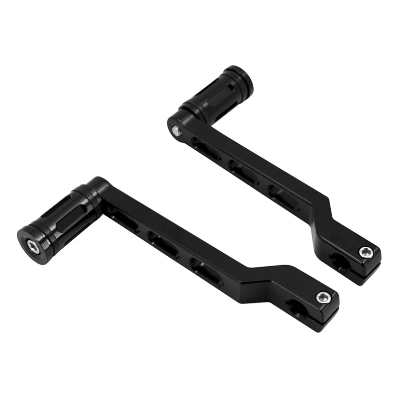 

Unique Motorcycle Gear Shift Lever Footpegs Heel Toe Shifter Pedals Gear Shift Lever For Touring Black
