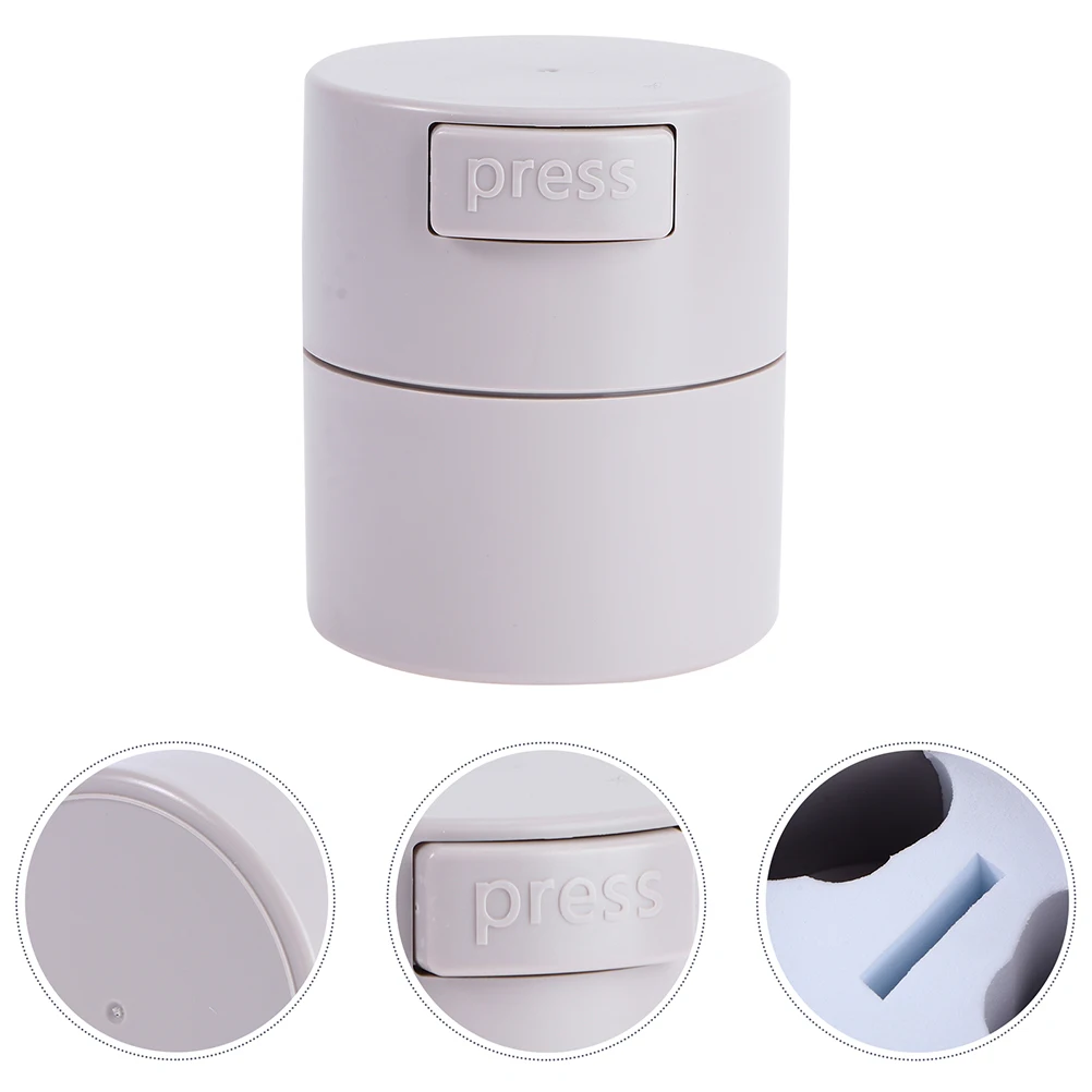 

2 Pcs Glue Jar Lash Container Air Tight Lightweight Supplies for Eyelash Tech Lashes Waterproof Holder Extensions
