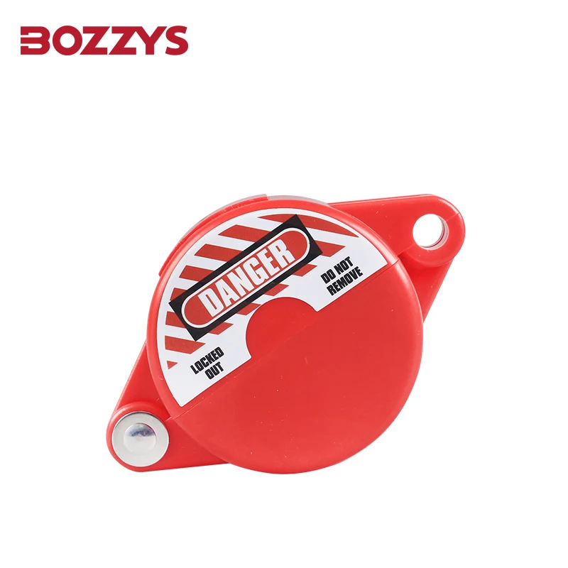 BOZZYS Foldable Gate Valve Lockout Locks Suitable for Valve Rod Diameter 25-64mm to Prevent Accidental Operation BD-F11