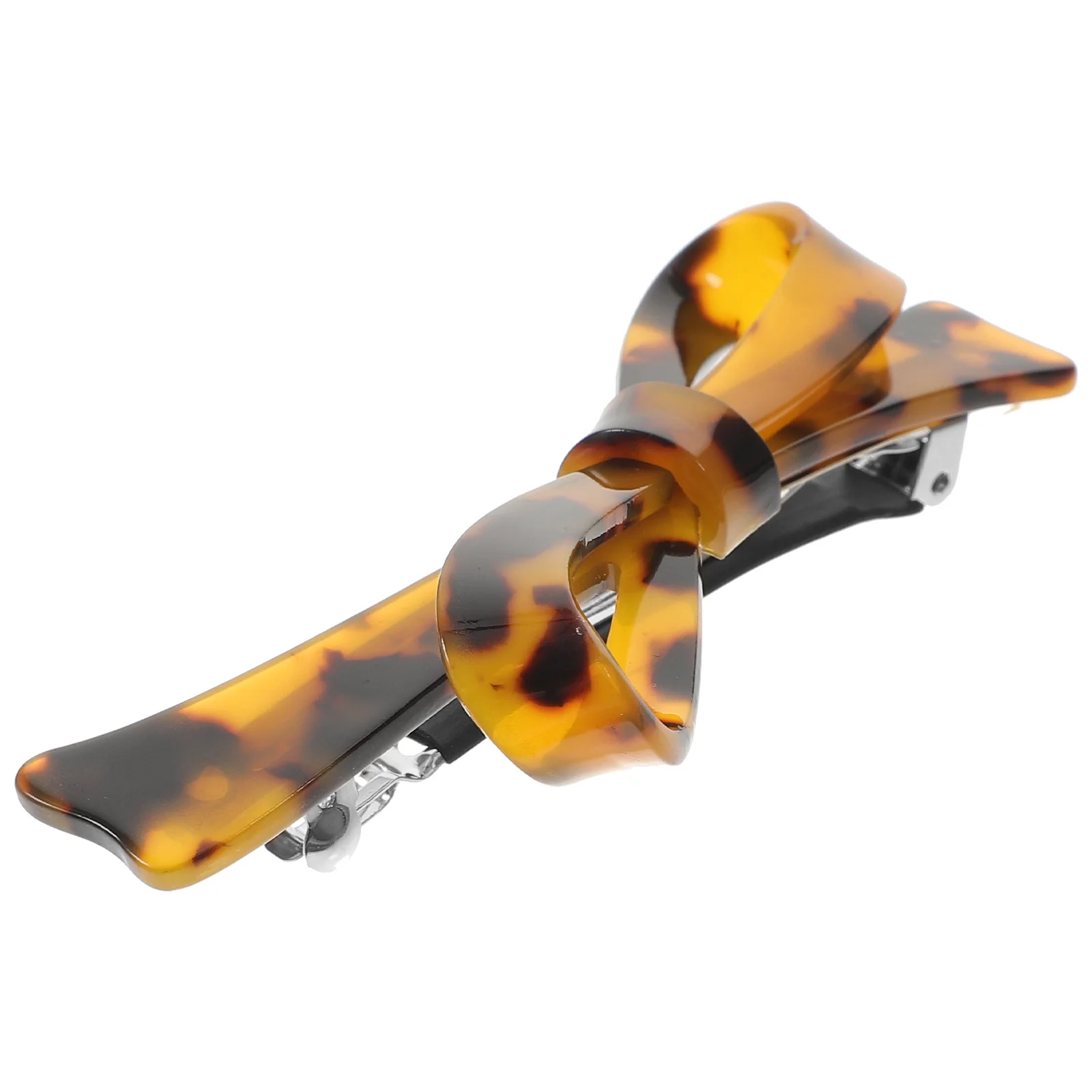 

Vintage Hair Clip Bowknot Spring Hairpin Hair Accessory for Women Girls Birthday Wedding Party Elegant Style Spring Hairpin