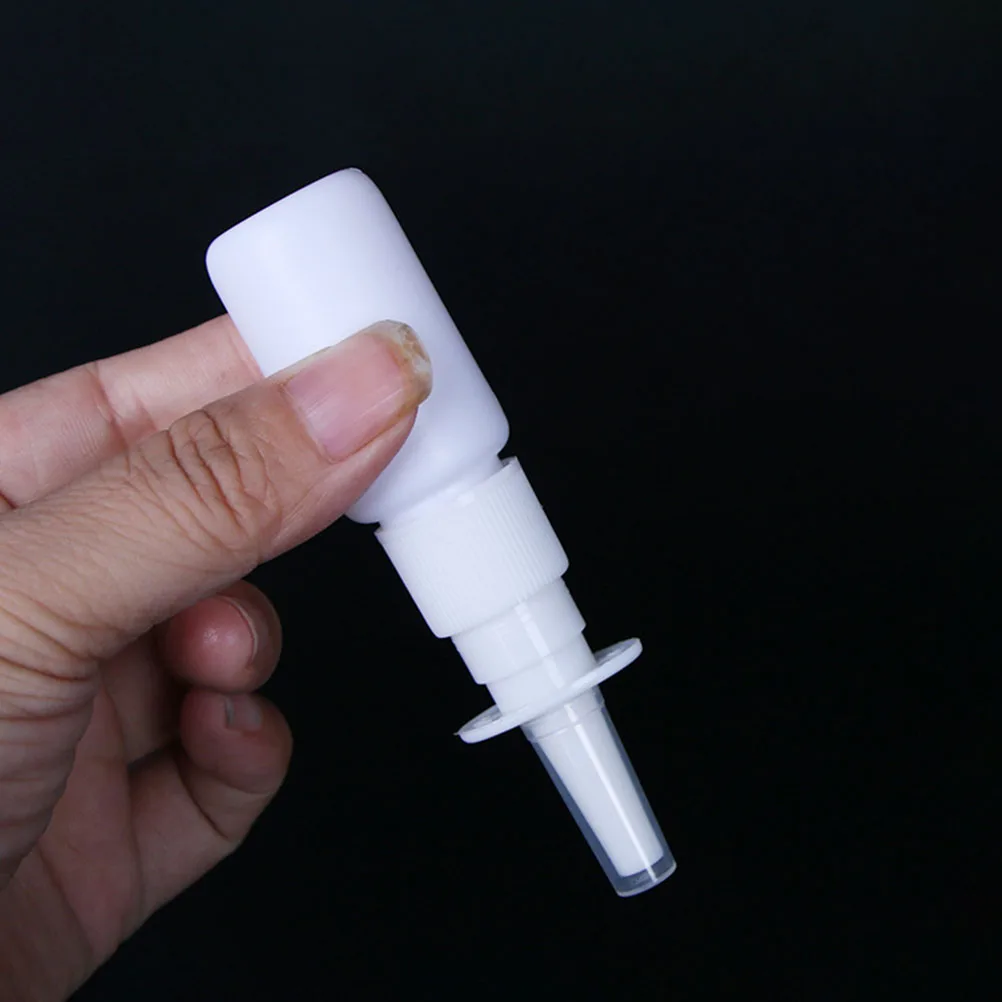 

15 Pcs Mist Direct Spray Bottle Mini Plastic Bottles Sprayer Nozzle White Travel