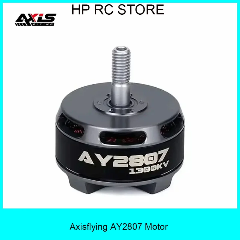 

Axisflying AY2807 2807 1300KV Brushless Motor 6S LiPo 5mm Shaft Diameter for FPV Freestyle 7inch Long Range LR7 Drone DIY Parts