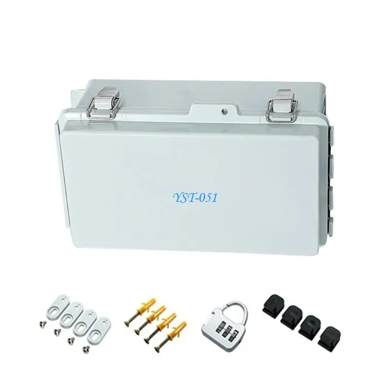

E15A Sturdy ABS Outdoor Junctions Box Convenient for Home and Professional Use