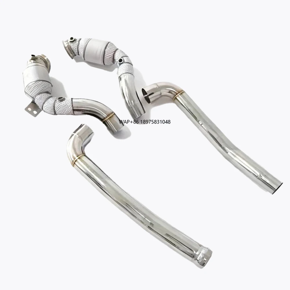 

GT GTS C190 4.0T 2014-2020 Car Exhaust System with 304 Stainless Steel Exhaust Downpipe