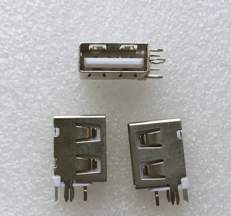 

Женское сиденье с интерфейсом USB2.0, боковая вилка с коротким корпусом, 90 градусов, USB-разъем с плоским портом, интерфейс передачи данных