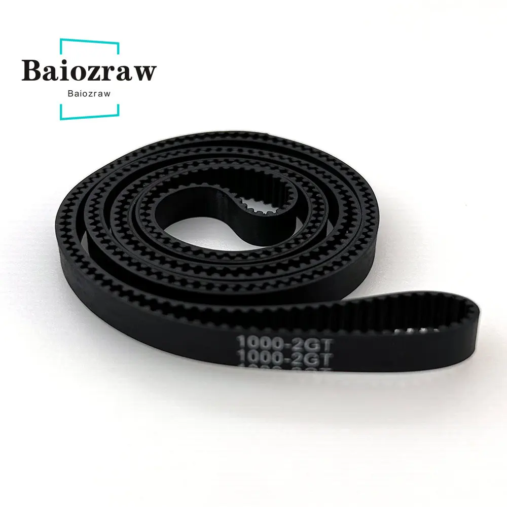 3D Printer Bagian GT2 6Mm Loop Tertutup Karet Timing Belt 930 950 960 976 1000 1040 1100 1110 1136 1140 1164 1180 1210Mm 2GT 1Pcs