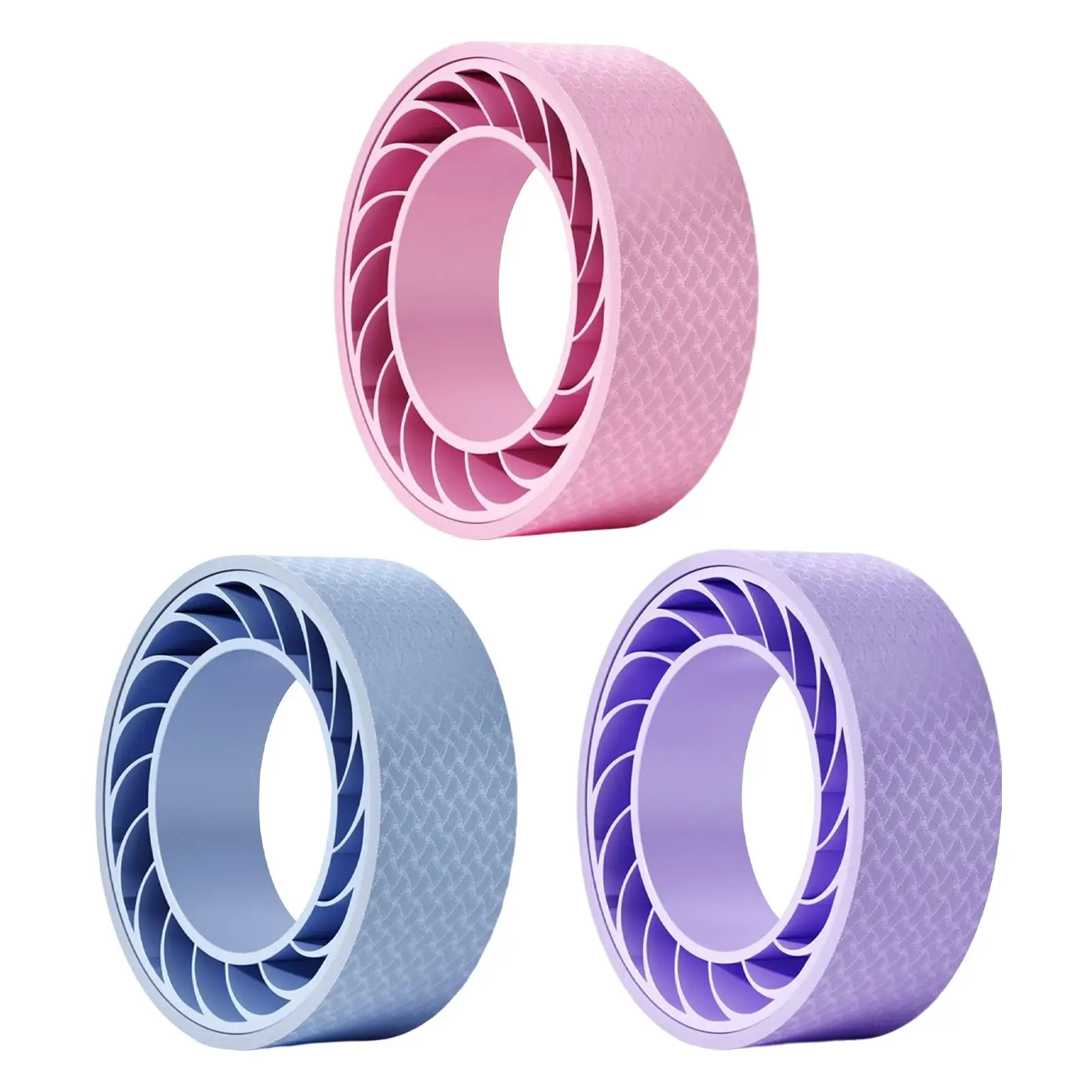 Yoga Pilates Circle Wear Resistant Yoga Wheel for Workouts Waist Shape Gym