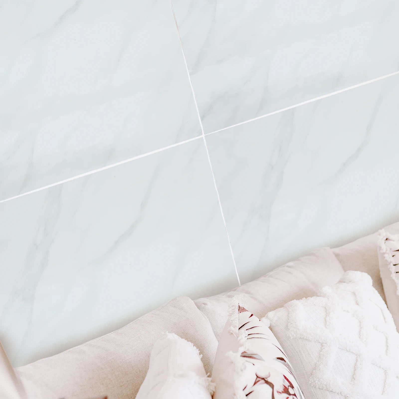 

10 Pcs Marble Tiles Stickers on Wall Peel and Backsplash Pattern Waterproof Kitchen Bathroom Fireplace Decals