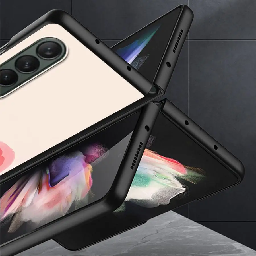 Funda trasera de teléfono para Samsung Galaxy ZFold6 ZFold7 ZFold3 ZFold4 ZFold5 Z Fold 7 6 5 4 3 Sanrio Vintage Hello Kitty