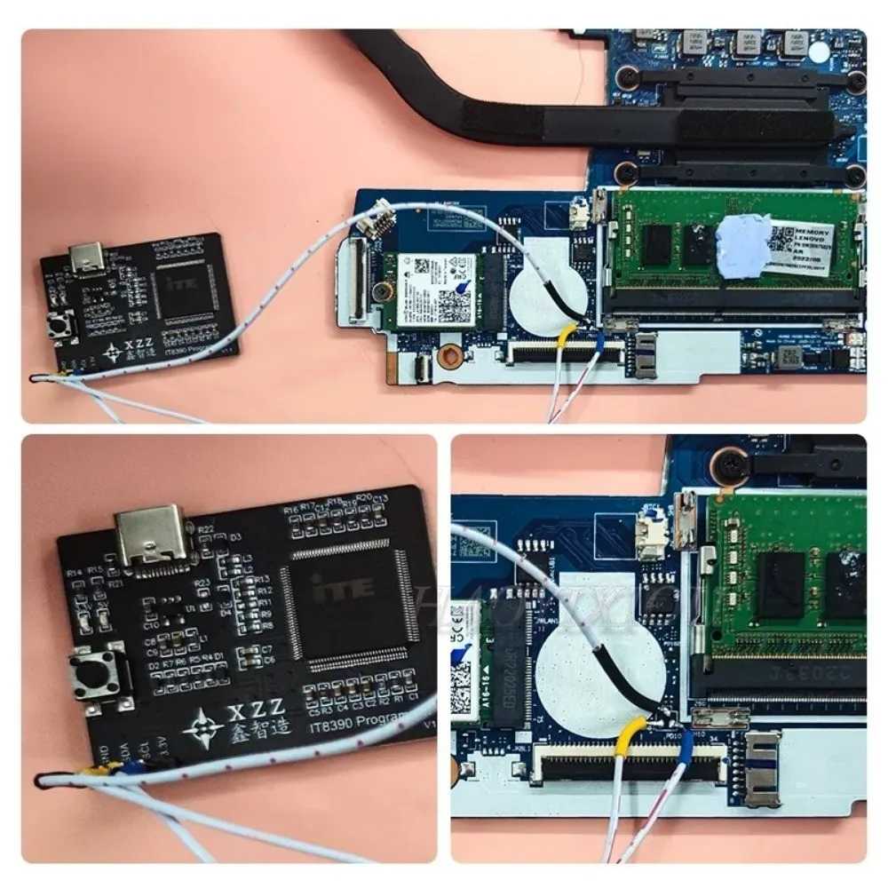 XZZ IT8390 Programmierer ITE EC Brenner für Notebook Laptop Intel ITE85XX Serie Chip Lesen Schreiben Brennen Reparatur Werkzeug Keine Demontage