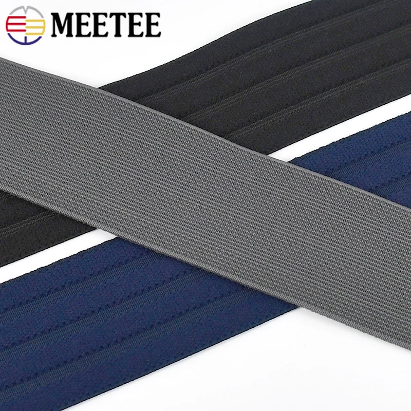

5/10Meter 40mm Soft Velet Elastic Band Pants Jeans Waistband Rubber Bands Underwear Bias Binding Stretch Tape Sewing Accessories