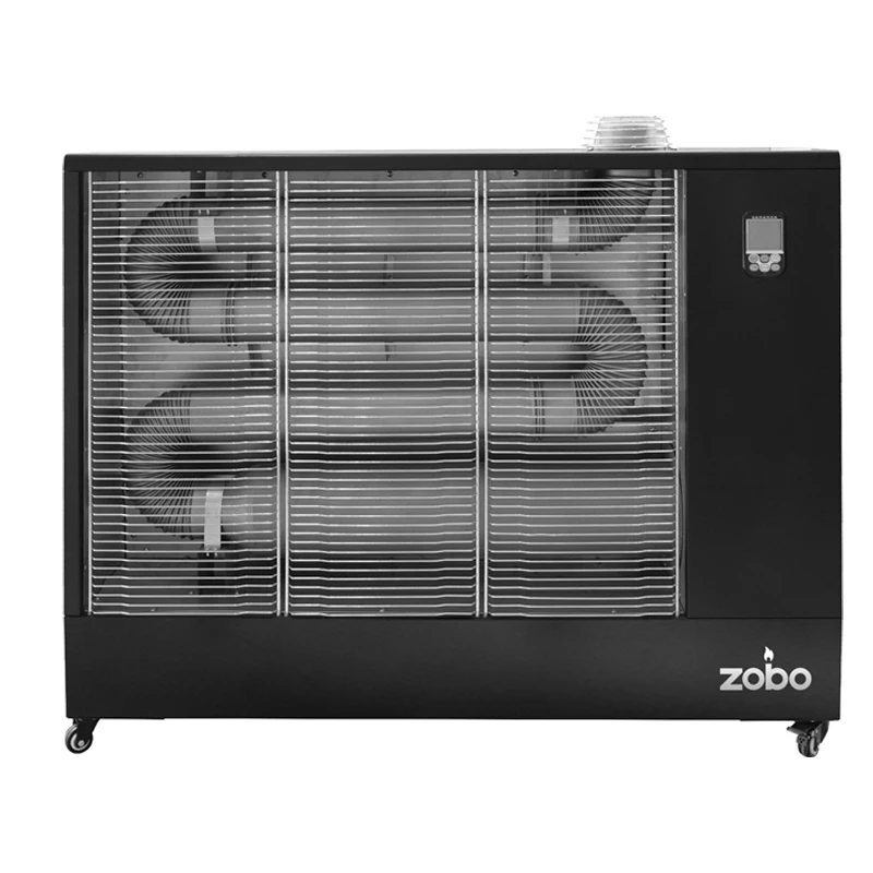 China Infrared Diesel  Heater Portable Installation Radiant Heating Tube