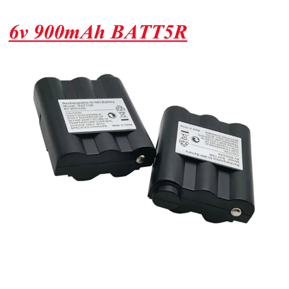 BATT5R AVP7GXT 6.0V 900mAh Ni-MH Battery for Midland G7, Midland G9, Midland GXT series GXT600, GXT635, GXT650 BATT-5R