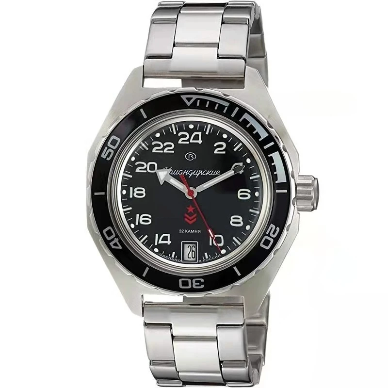 Militair horloge Nieuwe commandant-serie Automatisch mechanisch herenhorloge 200 meter waterdicht Duiken Lichtgevend