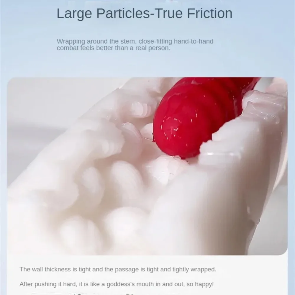 3 Hole Design Male Masturbator Cup Soft Pussy Sex Toys Adult Endurance Exercise Sex Products Vacuum Pocket Cup for Men - view 3