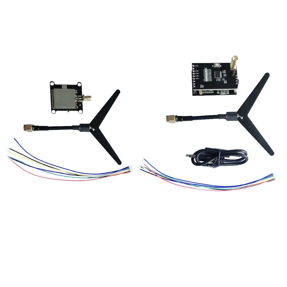 

RCMOY 1.2GHz A/V VTX Transmitter VRX Receiver 9CH 1060~1380MHz 1-1.2-1.3G 1G3 1G3SE 0.1/25/200/800mW For Long Rang Drone