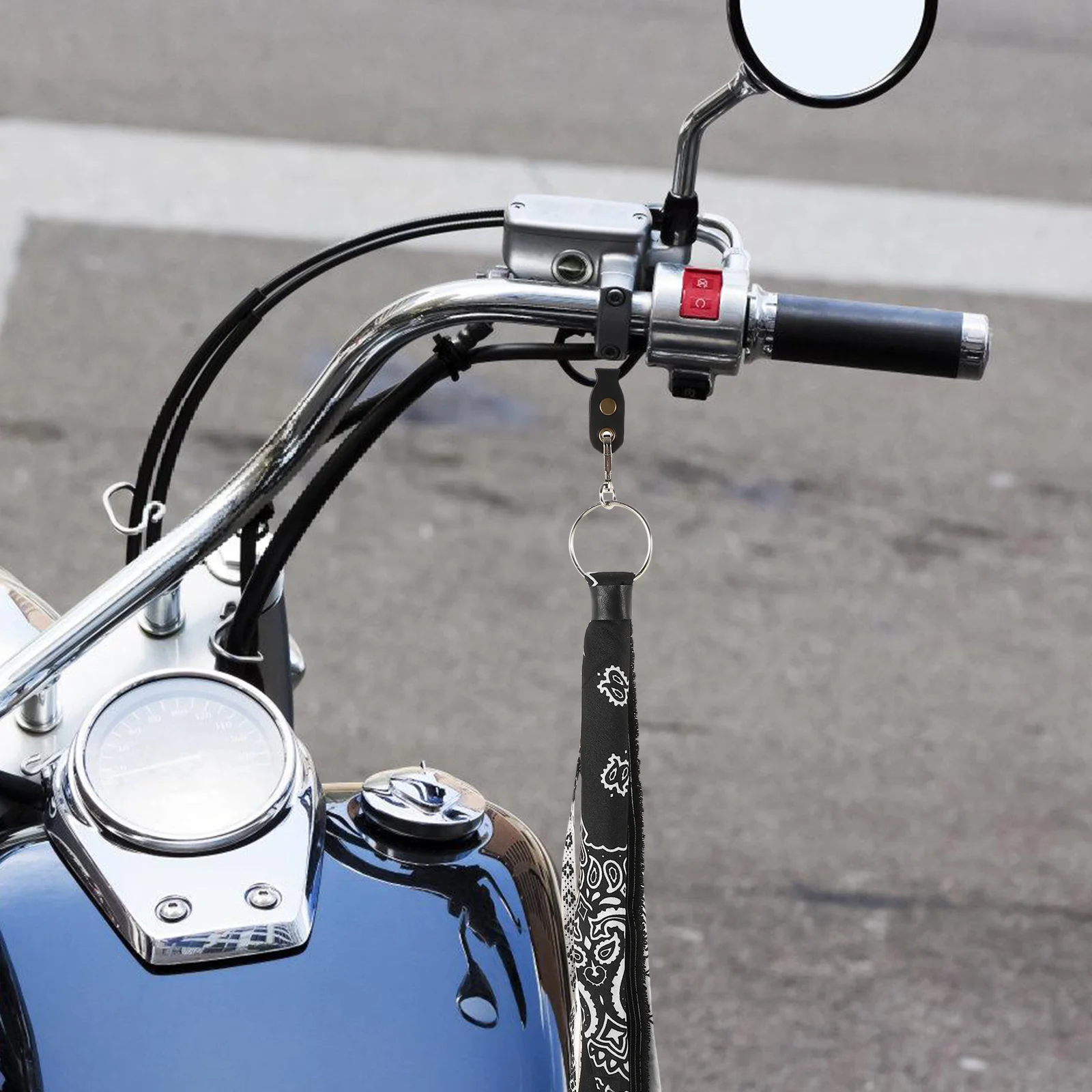 

Motorcycle Handlebar Tassel Fabric Fashionable Decorative Fringe Motorcycle Handlebar Accessories Bike Streamers