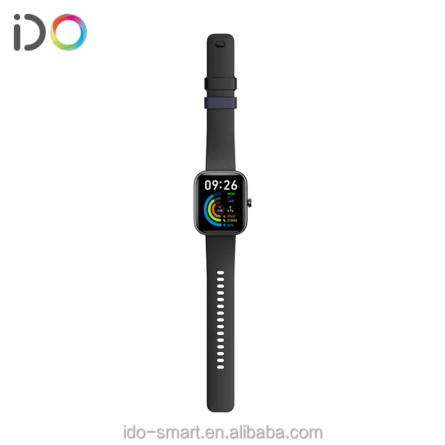 TJXL-IDO 2024 moda relógio inteligente 1.83 polegada esporte fitness design quadrado ip68 à prova dip68 água tela tft android ios mulheres homens alexa
