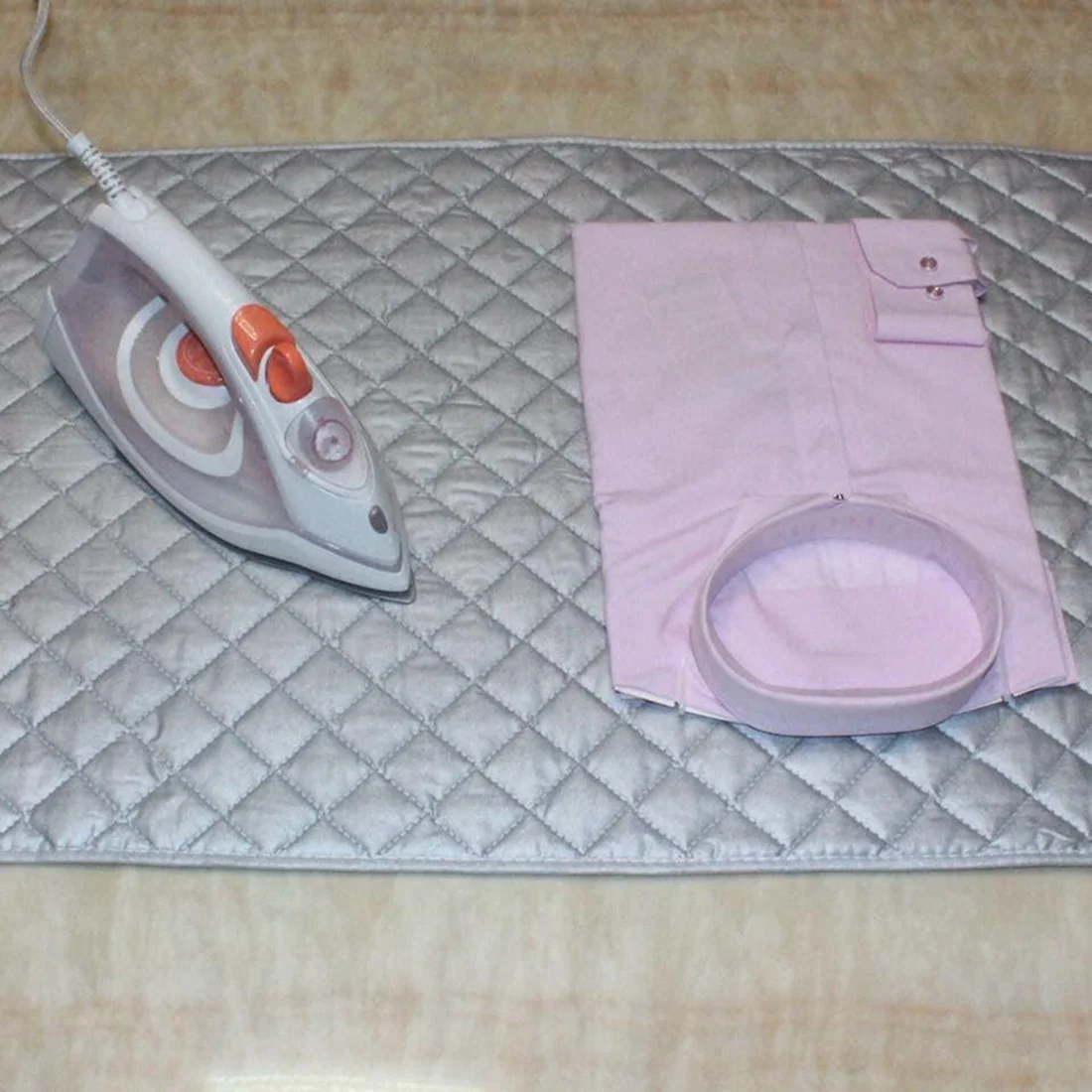 Table Top Ironing Mat Laundry Pod Washer Dryer Cover Board Heat Resistant Blanket Press Clothes Protector