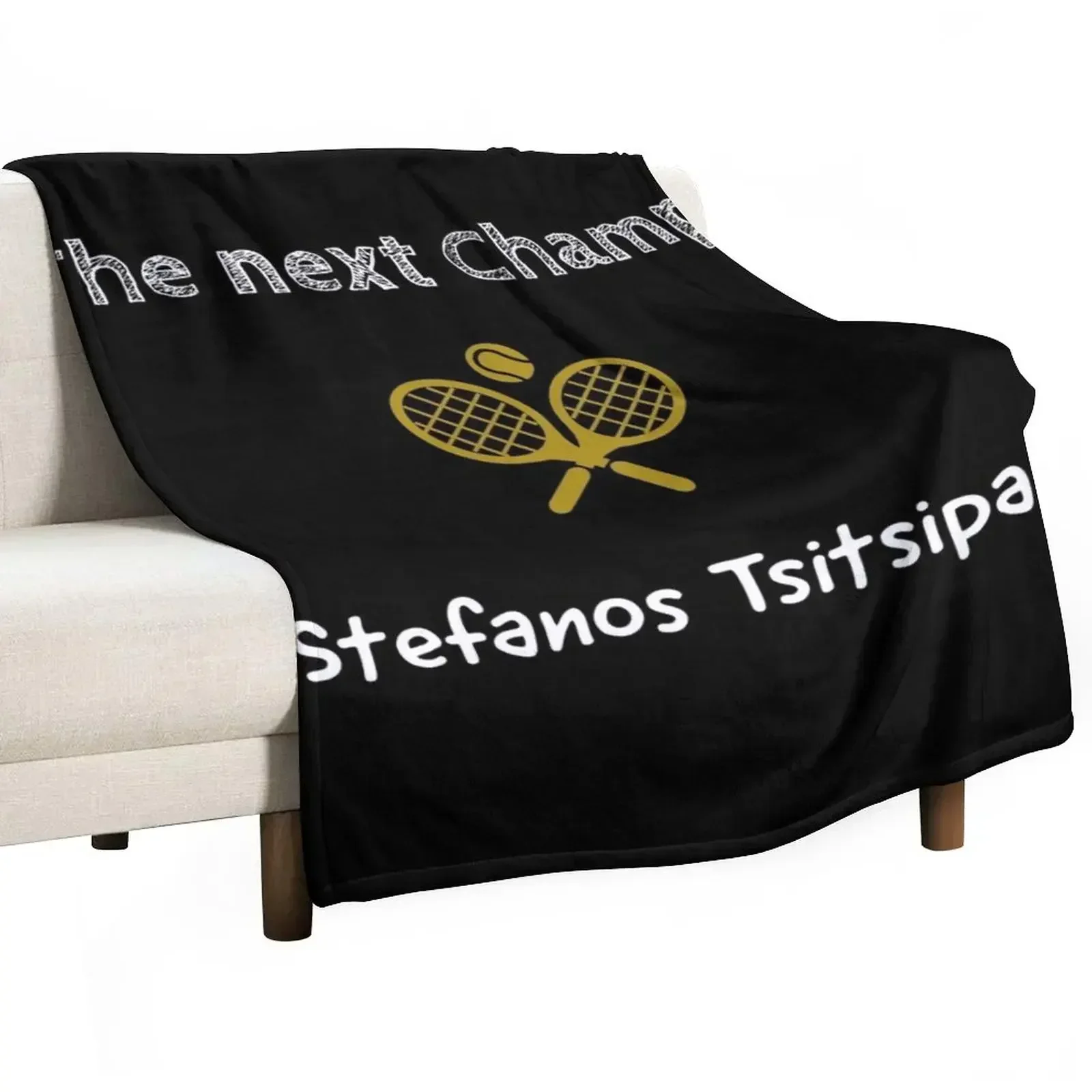 Stefanos Tsitsipas, the next champ Throw Blanket Extra Large Throw Baby Thermal Multi-Purpose Blankets