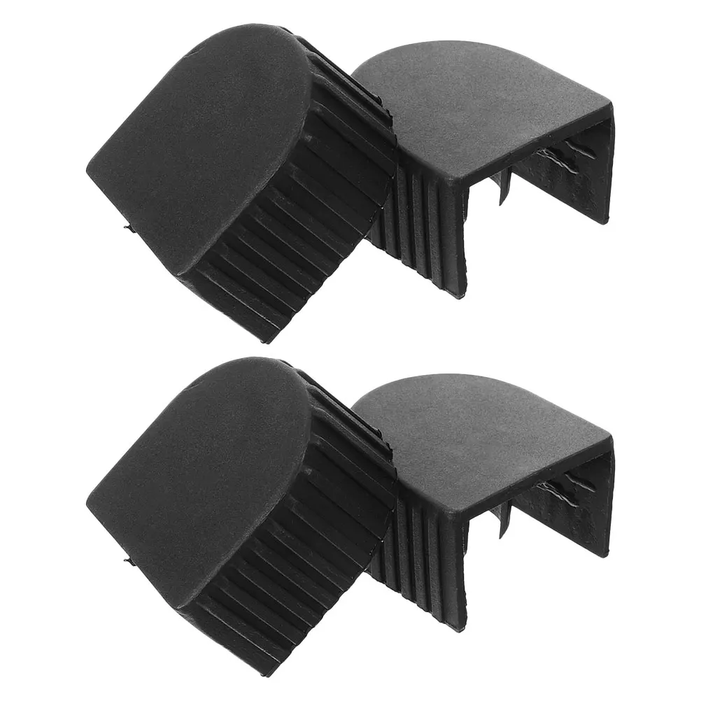 

4pcs Ladder Top Covers Thickened Aluminum Alloy Dust Protection Ladder Caps Enhanced Stability Non-Slip Accessories For