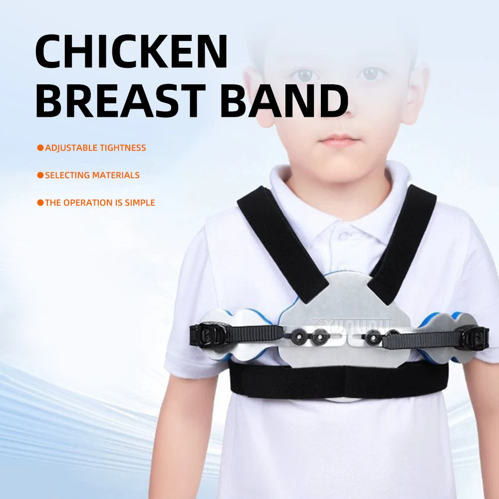 Corrector rib valgus correction with children's deformity sternum protrusion fixed protective splint