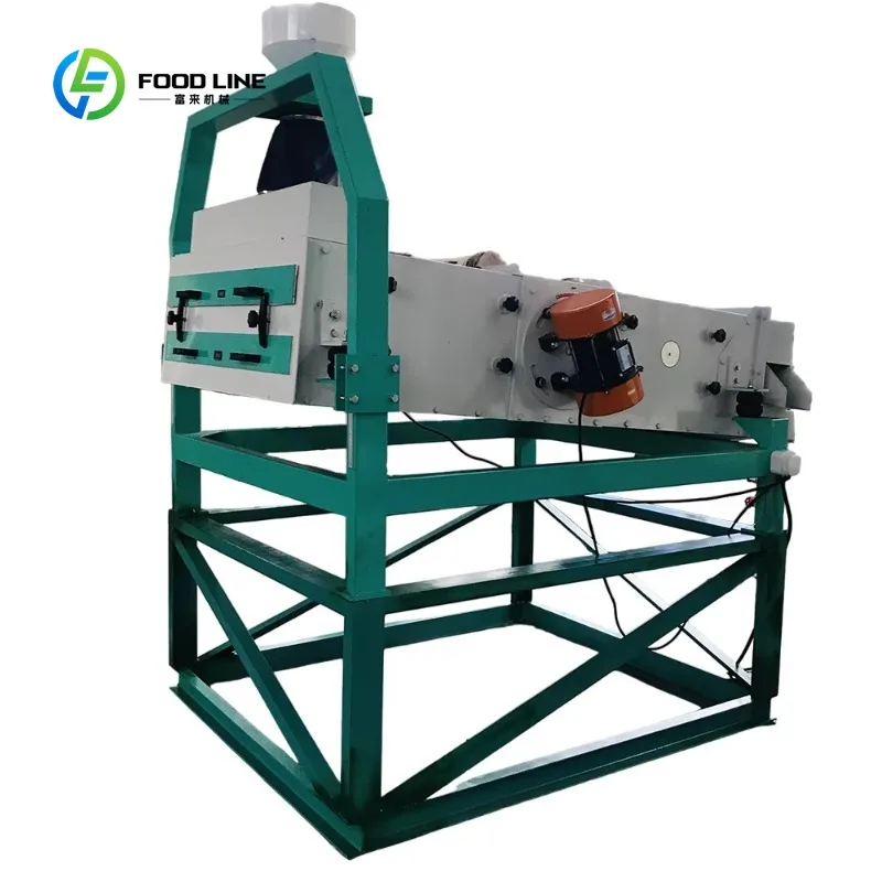 Customized Commercial Coffee Bean Vibration Screen Grader Machine Coffee Bean Linear Vibrating Sieve Separator Machine