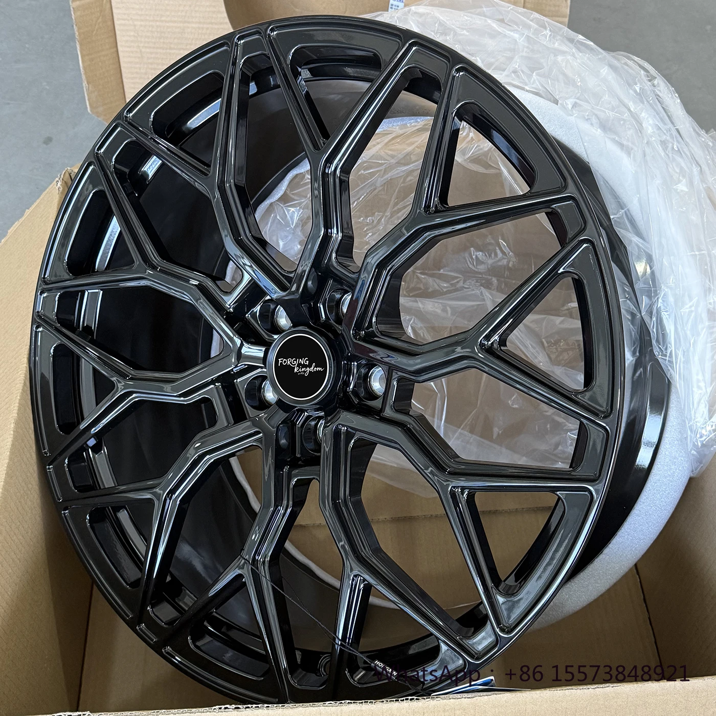 

Custom One-Piece Forged Wheel Hub High Performance 17-24 Inch Matte Black Car Wheels Made From Aluminium Alloy