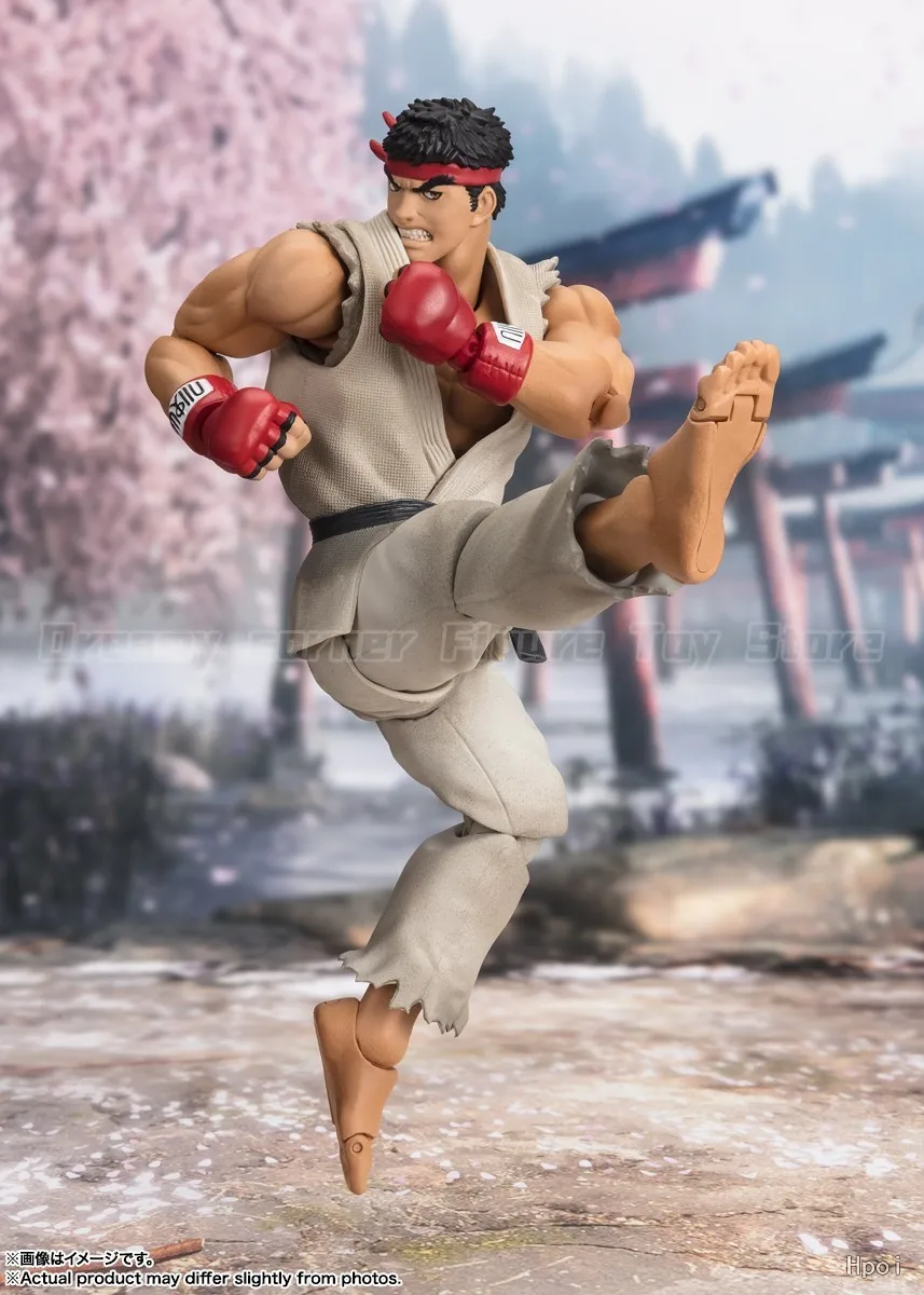 

【In Stock】BANDAI SHF Street Fighter Ryu Hoshi Outfit 2 Anime Figure