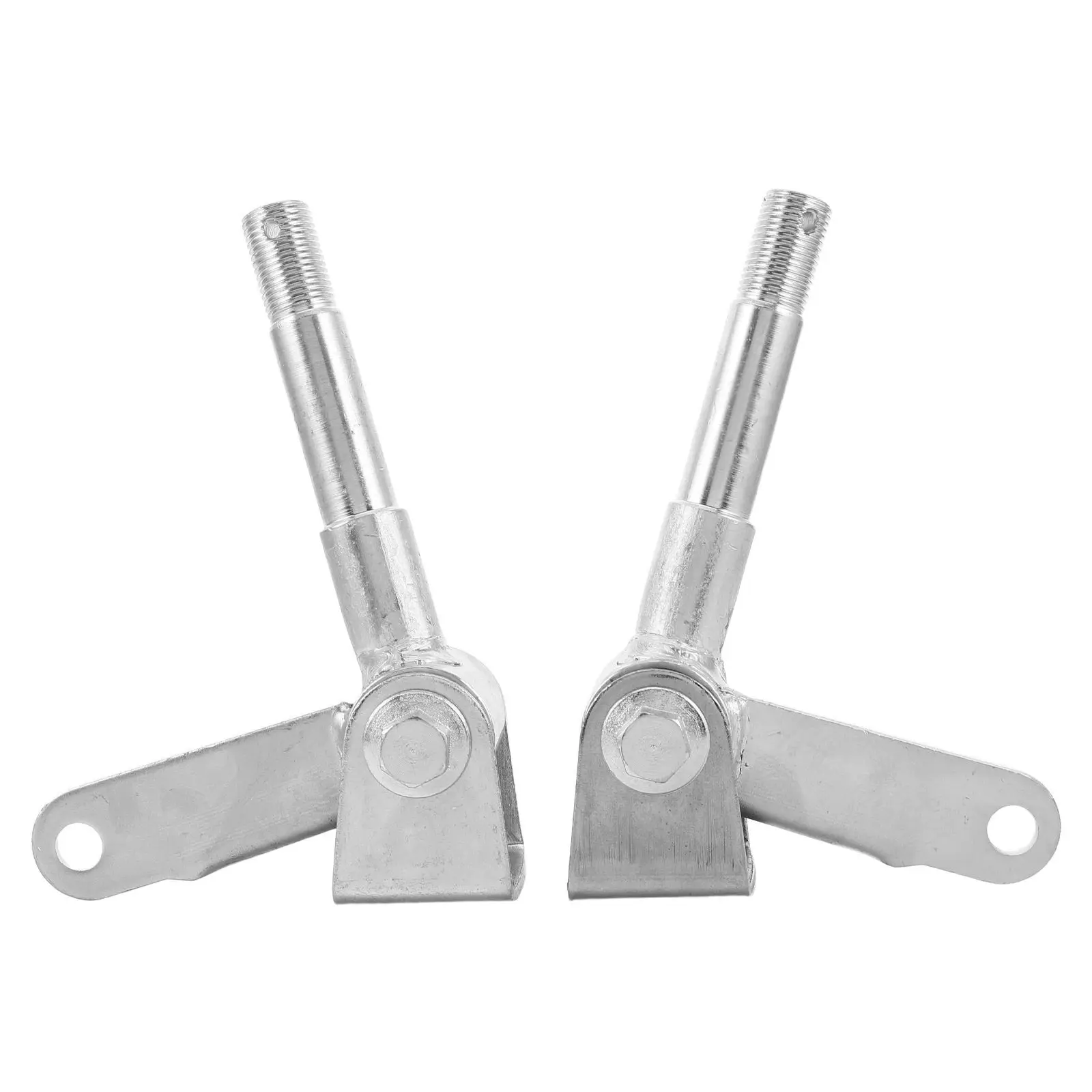 1Pair Steering Knuckle High Strength Steel Kart Front Steering Strut Assembly Quad Bike Front Spindle Replacement Atv Parts