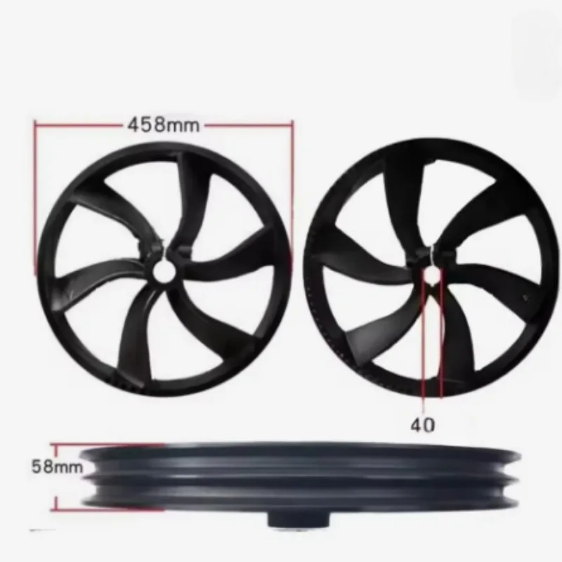 

1.05 air compressor pulley V1.05/12.57.5KW air pump impeller 105 iron wheel