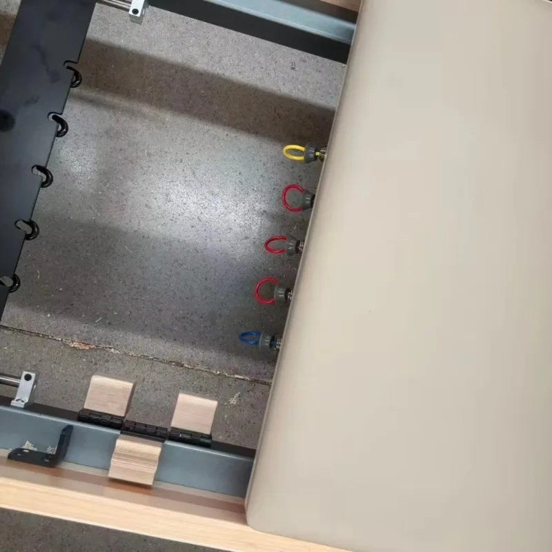 YTYIN مصلح بيلاتيس من خشب القيقب التجاري، معدات سرير الاستوديو الاحترافية - آلة ماديرا بيلاتيس المصلح #6