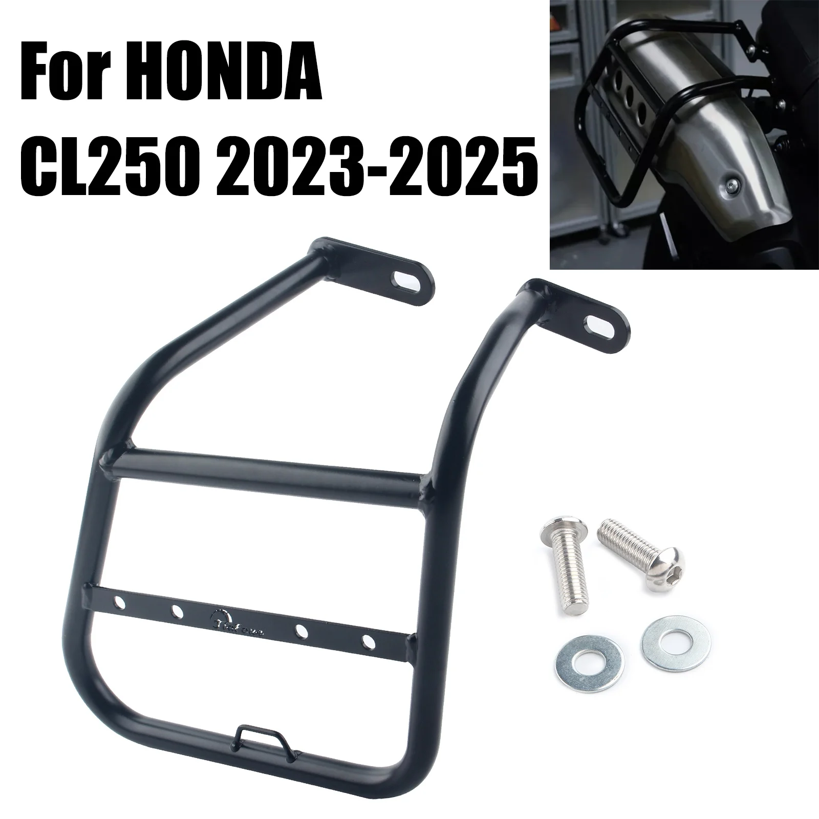 Right Side Bag Bracket Side Trunk Bag Support Black For HONDA CL250 CL300 CL500 SCL500 2023 2024 2025