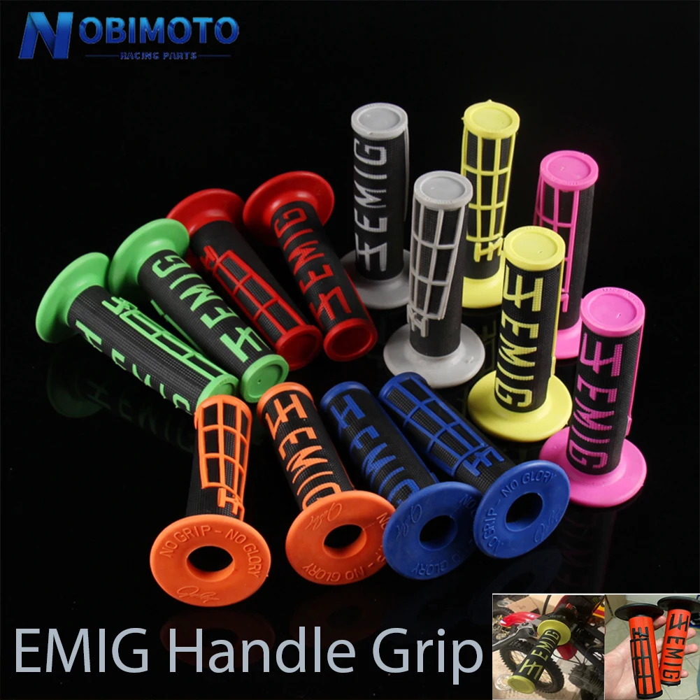 11 Colors Handle Grip Motorcycle High Quality EMIG Dirt Pit Bike Motocross 7/8