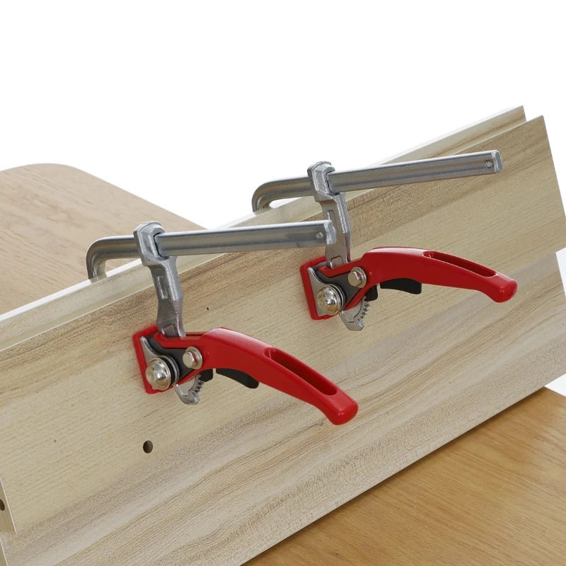 VK-RC1 160x60 مللي متر 2 قطعة مقاطع السقاطة السريعة المسار المنشار MFT المشبك سبائك الصلب MFT الجدول دليل السكك الحديدية المشابك أداة نجارة